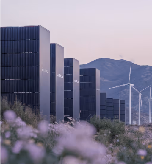 Ailo modular AI data center units powered by on-site wind turbines